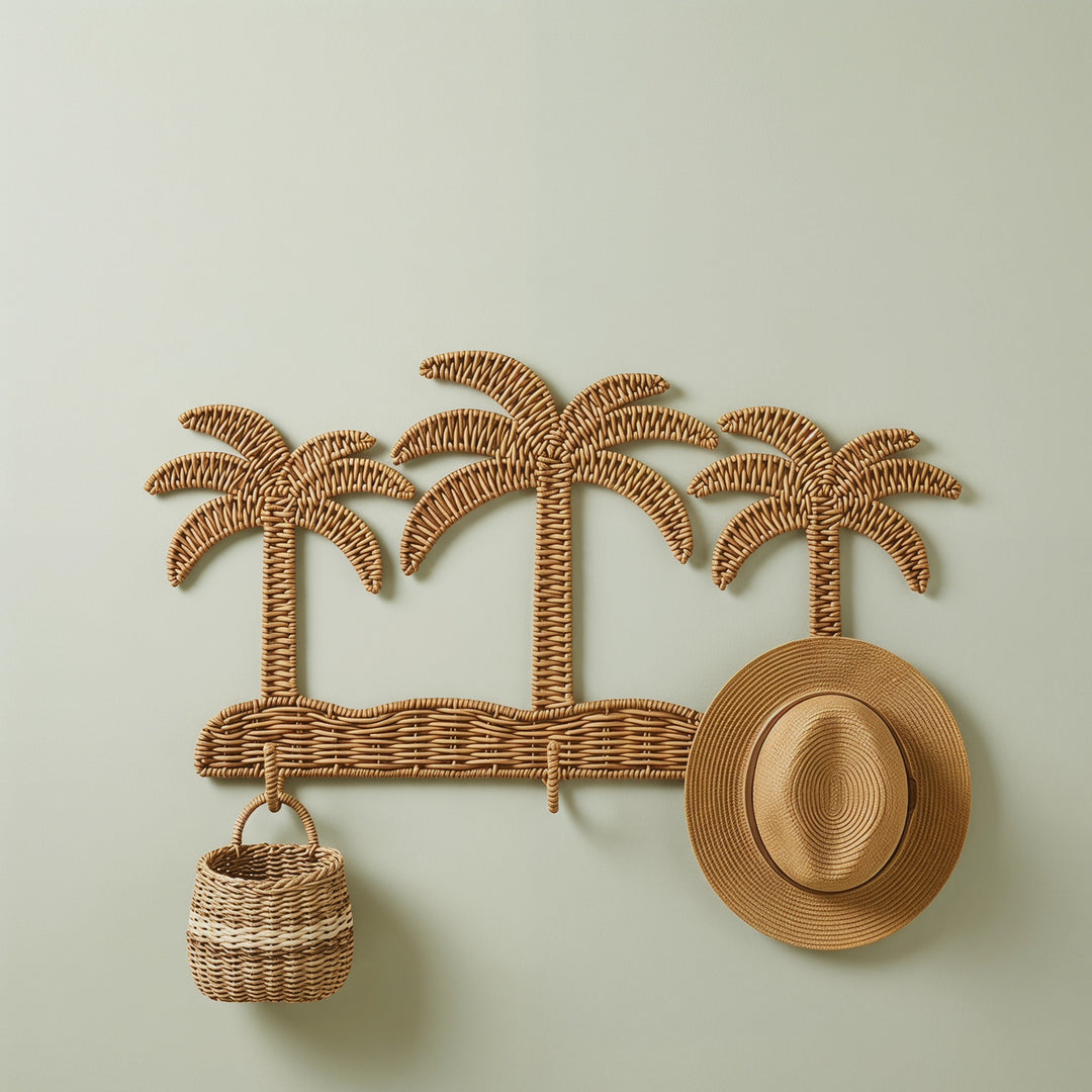 Wall wardrobe in palm design Kalsten