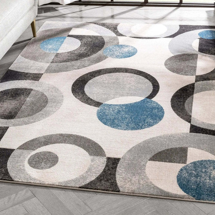 Geometric Abstract Area Rug