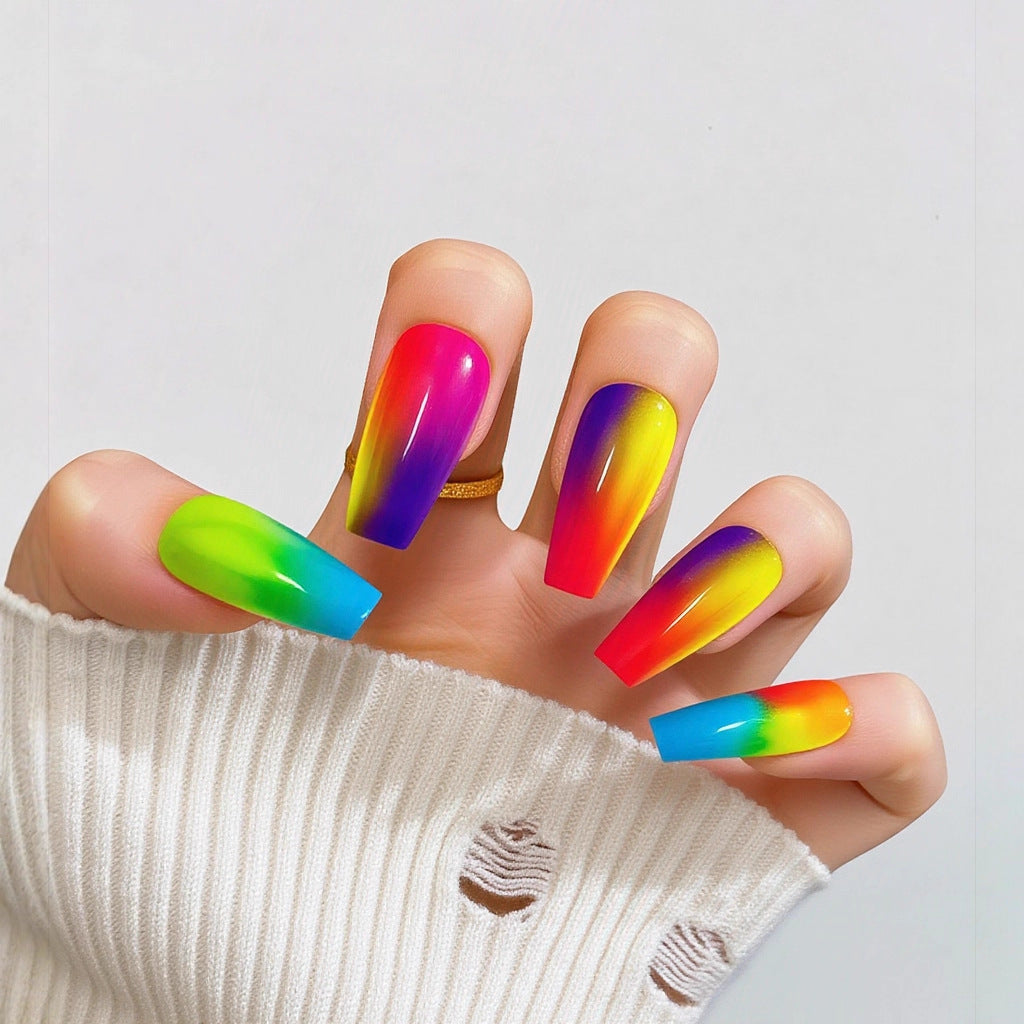 Artful Nail Extensions with Elegant Tips Kalsten