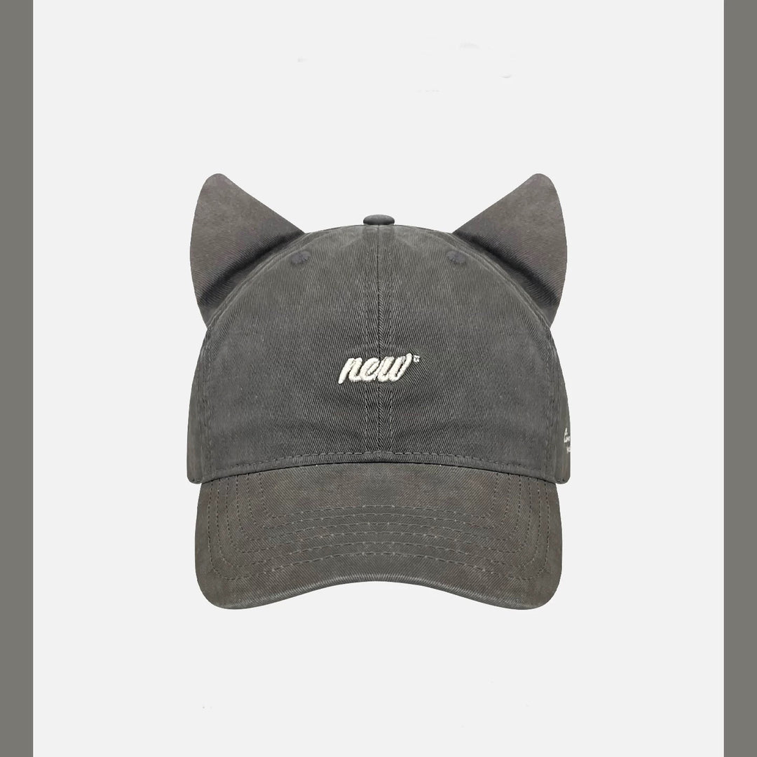 Playful Cat Ear Baseball Cap