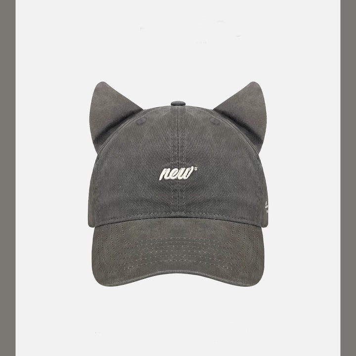Playful Cat Ear Baseball Cap