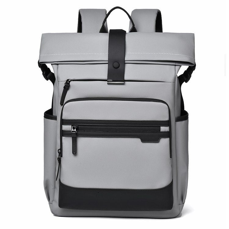Stylish Rolltop Laptop Backpack