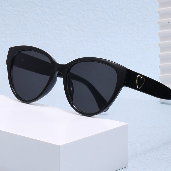 Women's Cat-Eye Sunglasses with Luxurious Leopard Print and Charming Details Kalsten