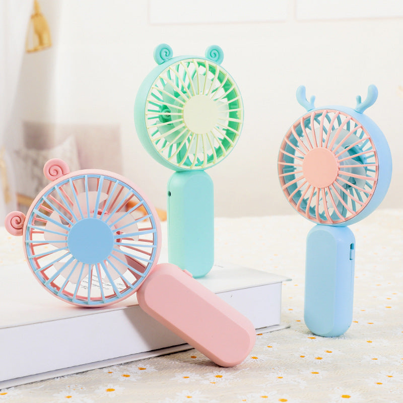 Women's Compact Hand Fan with Stepless Speed Kalsten