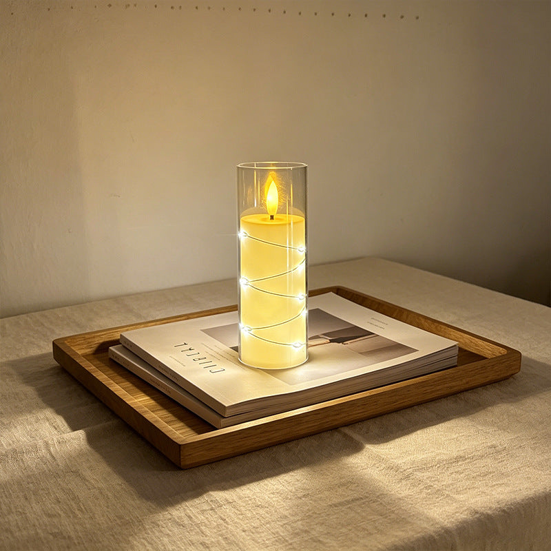 LED Scented Candle with Flame Effect Kalsten