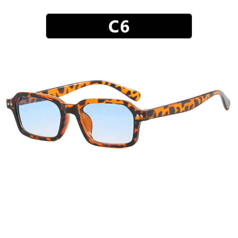 Women's fashionable square sunglasses in urban design Kalsten