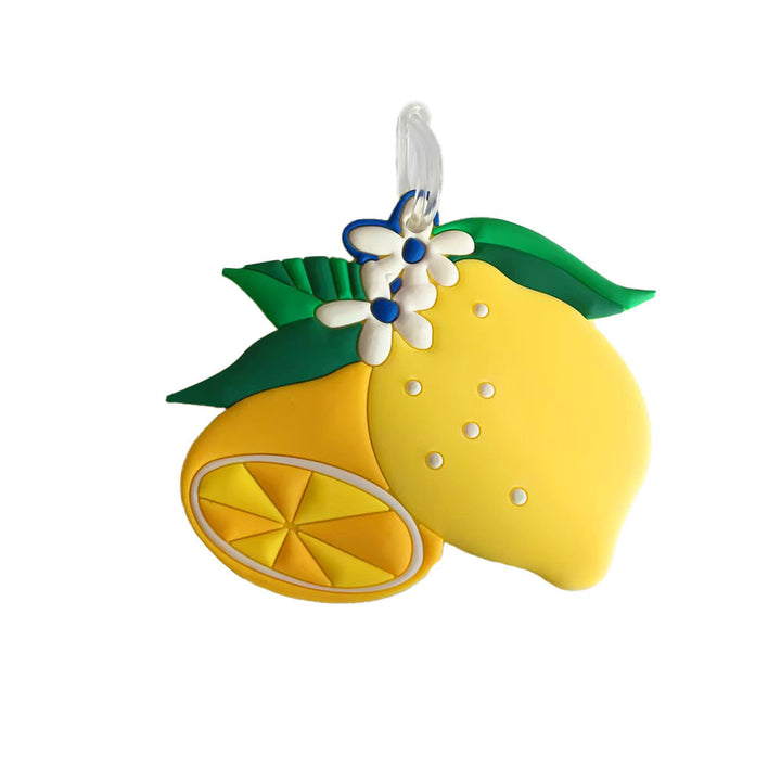 Women's creatively designed keychain in lemon motif Kalsten