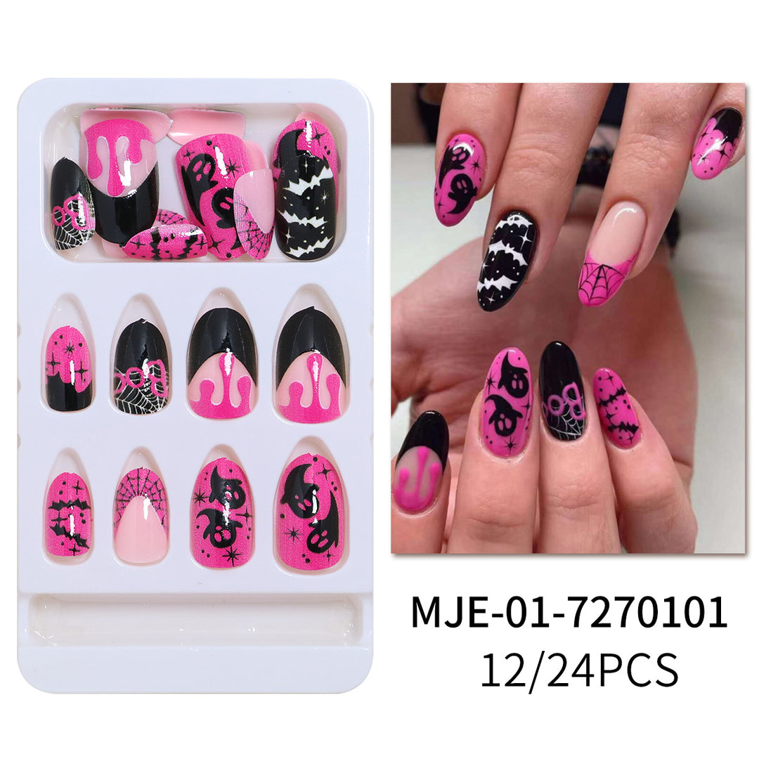 Artistic Abstract Press-On Nail Set Kalsten