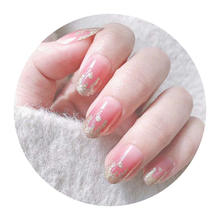Elegant Glossy Press-On Nail Tips Kalsten