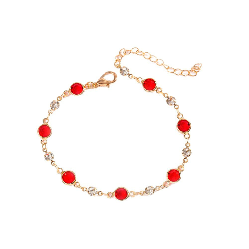 Elegant Crystal Adorned Bracelet Kalsten