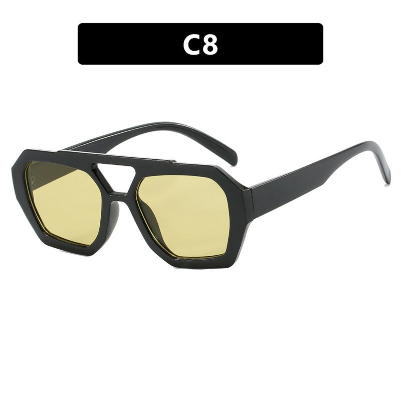 Women's geometric sunglasses with luxurious design Kalsten