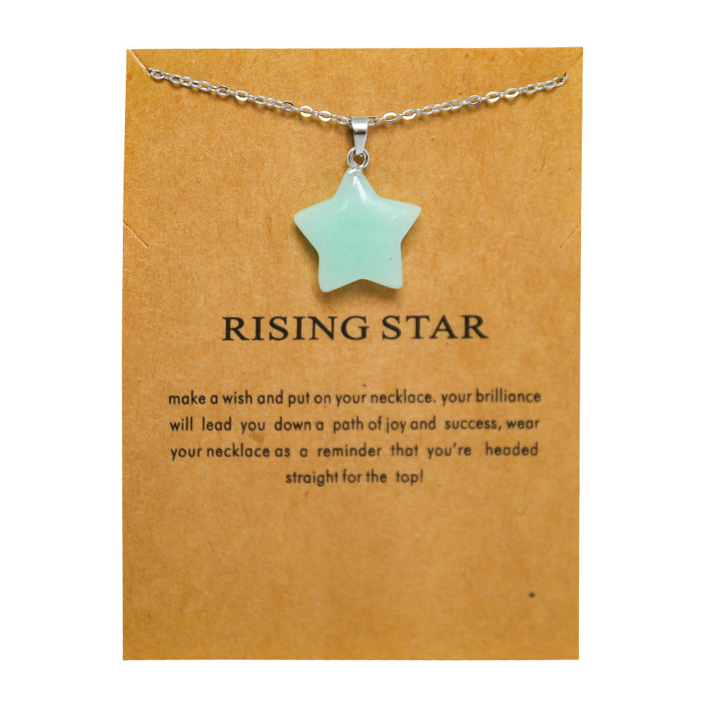 Star-Shaped Pendant Necklace Kalsten