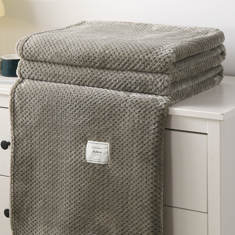 Textured Throw Blanket