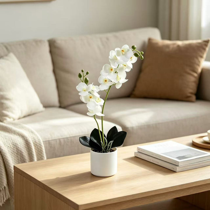 Lifelike Orchid Home Décor