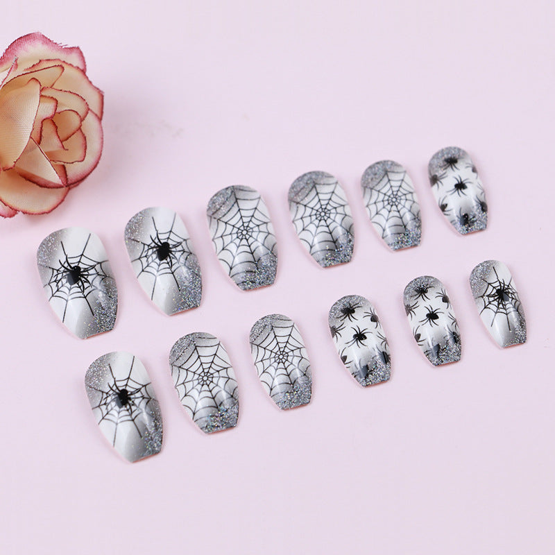 Artistic Graphic Press-On Nail Set Kalsten