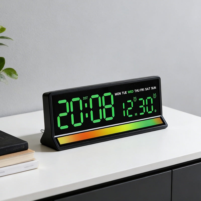 Digital alarm clock with clear LED display and date display Kalsten