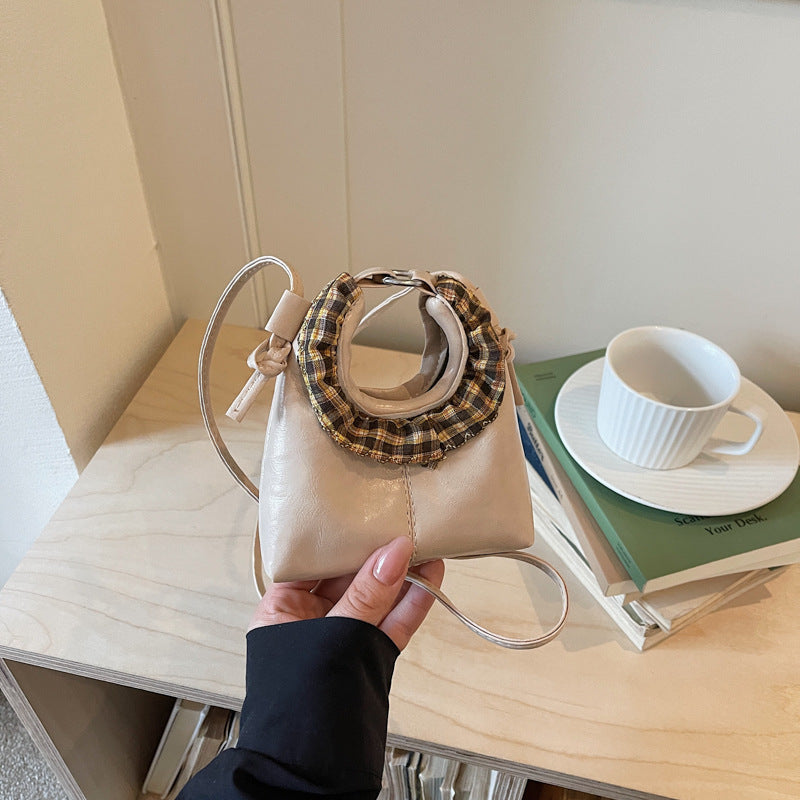 WoStylish Handcrafted Leather Bucket Bag Kalsten
