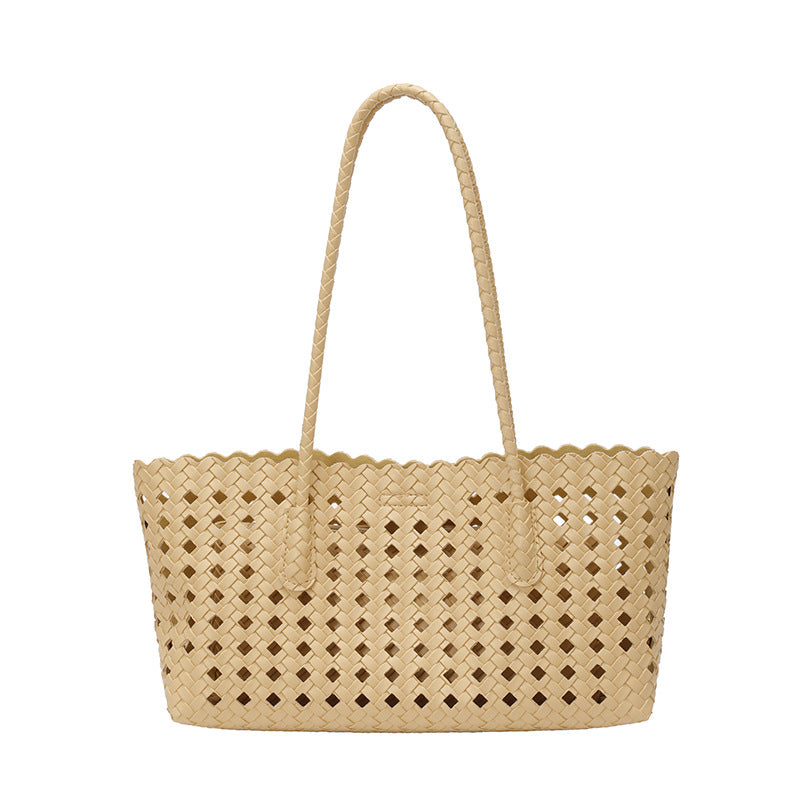 WoHandwoven Straw Market Tote Bag Kalsten