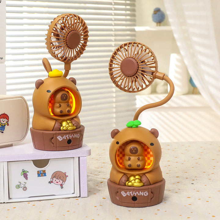 Women's Portable Mini Fan in Cute Bear Design Kalsten