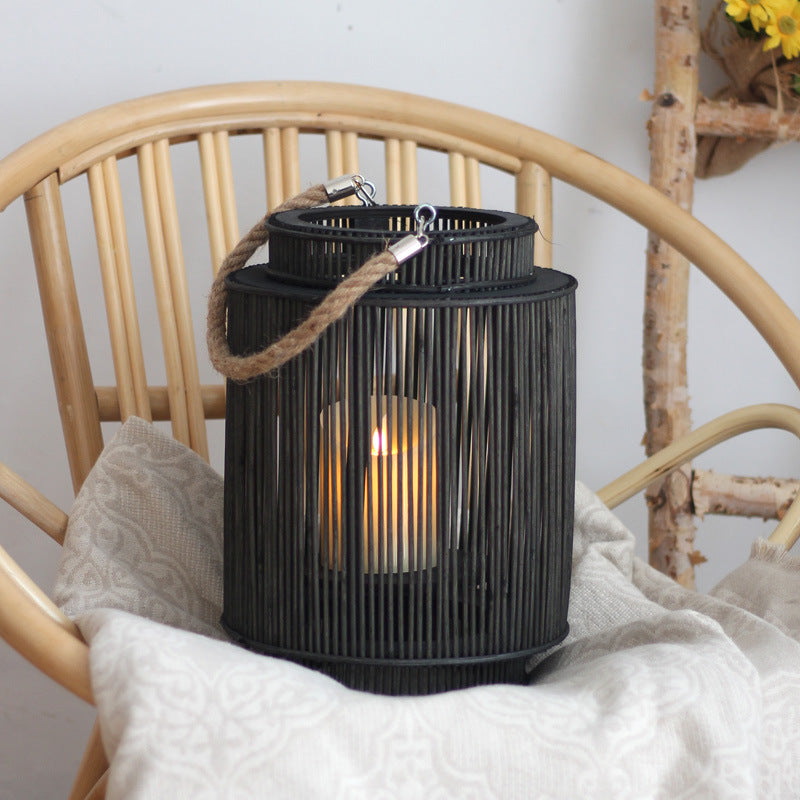 Decorative Rattan Lantern Kalsten