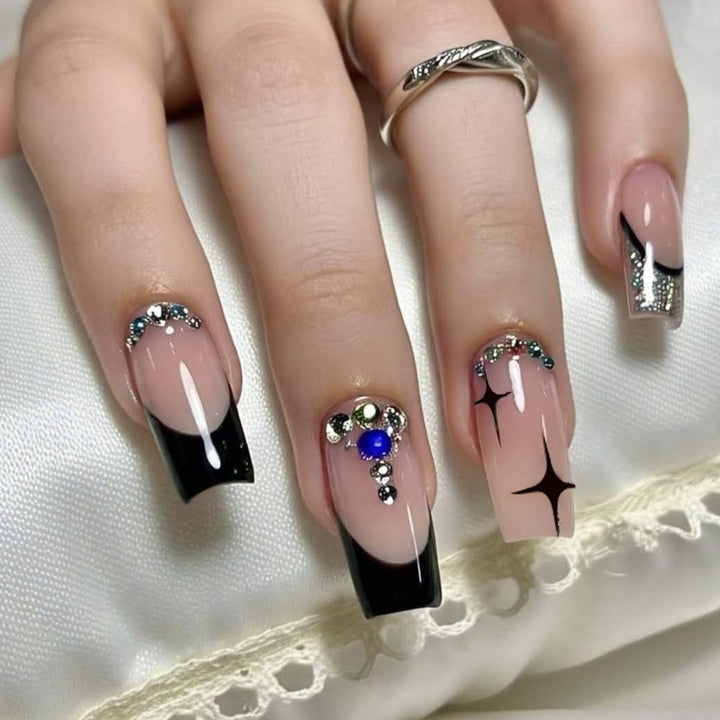 Glamorous Decorative Acrylic Nail Art Extensions Kalsten