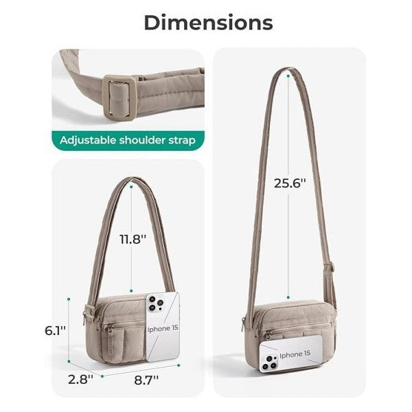 Multifunctional travel bag with removable compartments Kalsten