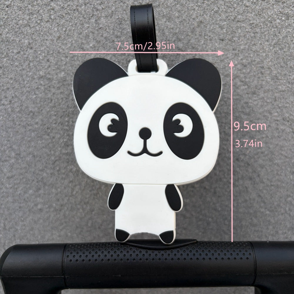 Panda-Themed Luggage Identifier Kalsten
