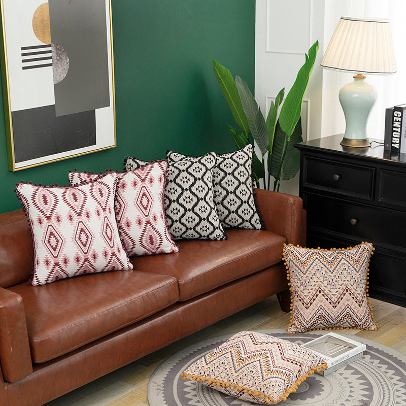 Bohemian Patchwork Decorative Pillow