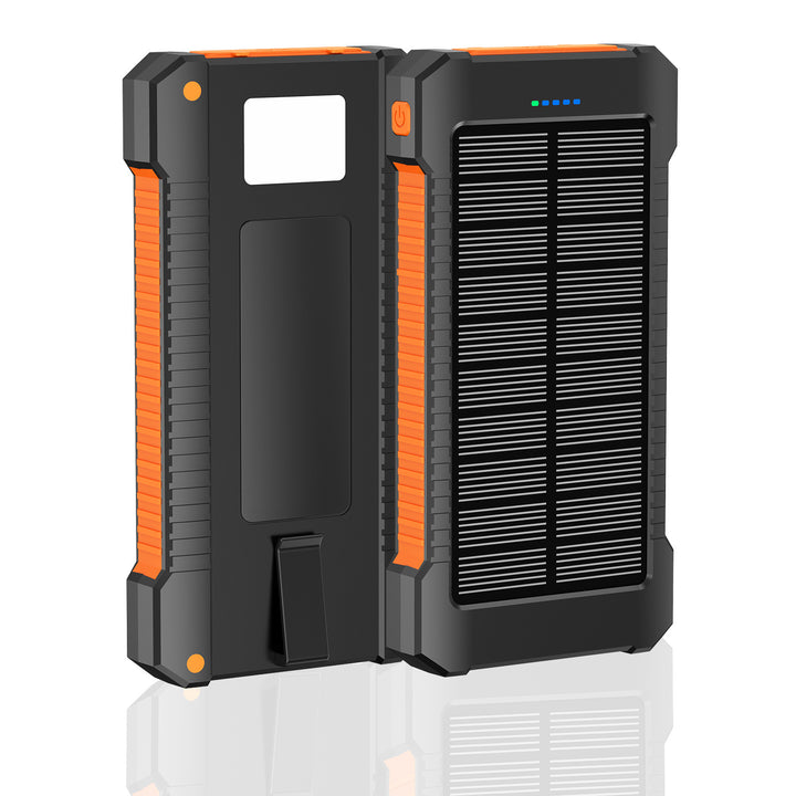 Robust Solar Power Bank with Integrated LED Light Kalsten