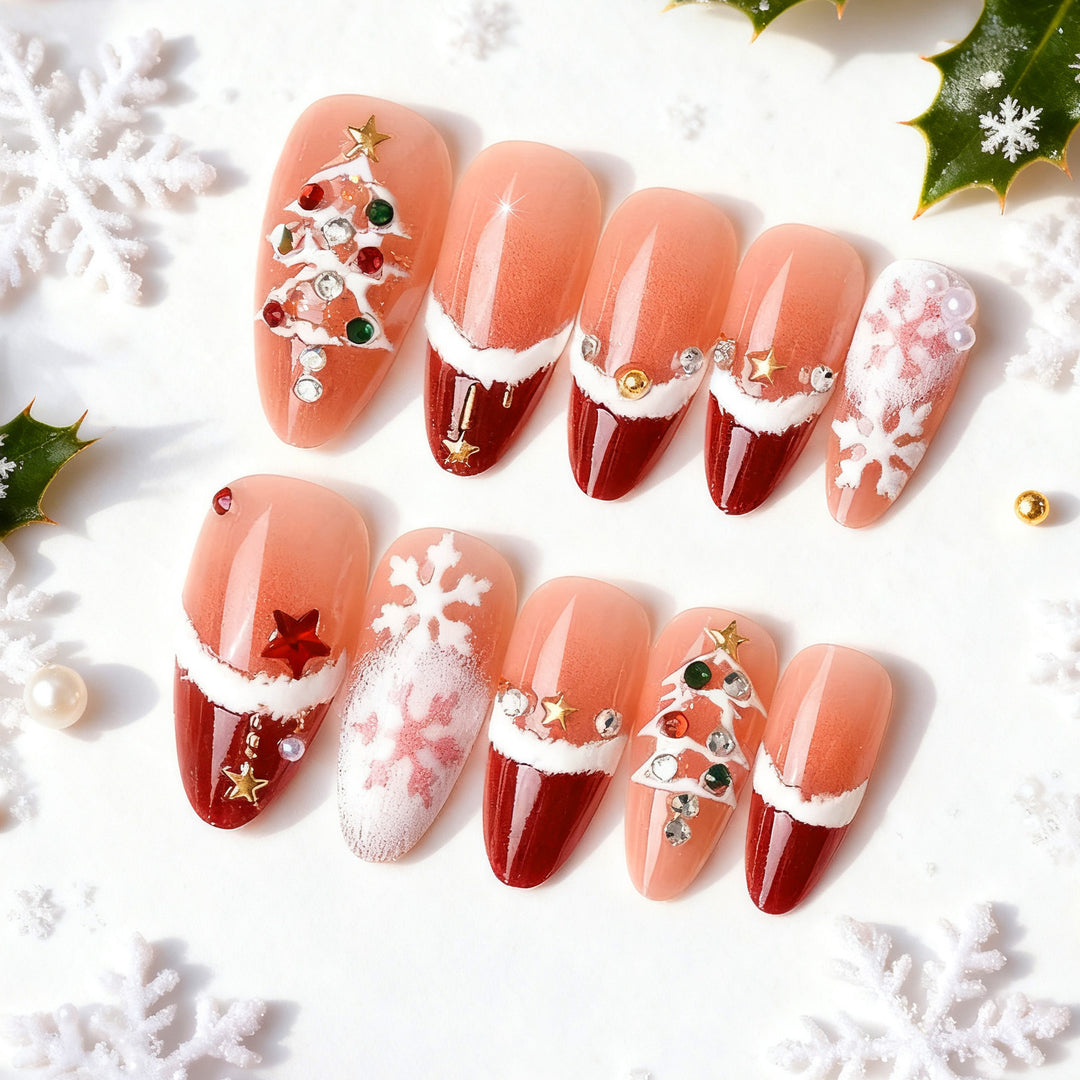 Festive Artificial Nail Collection Kalsten