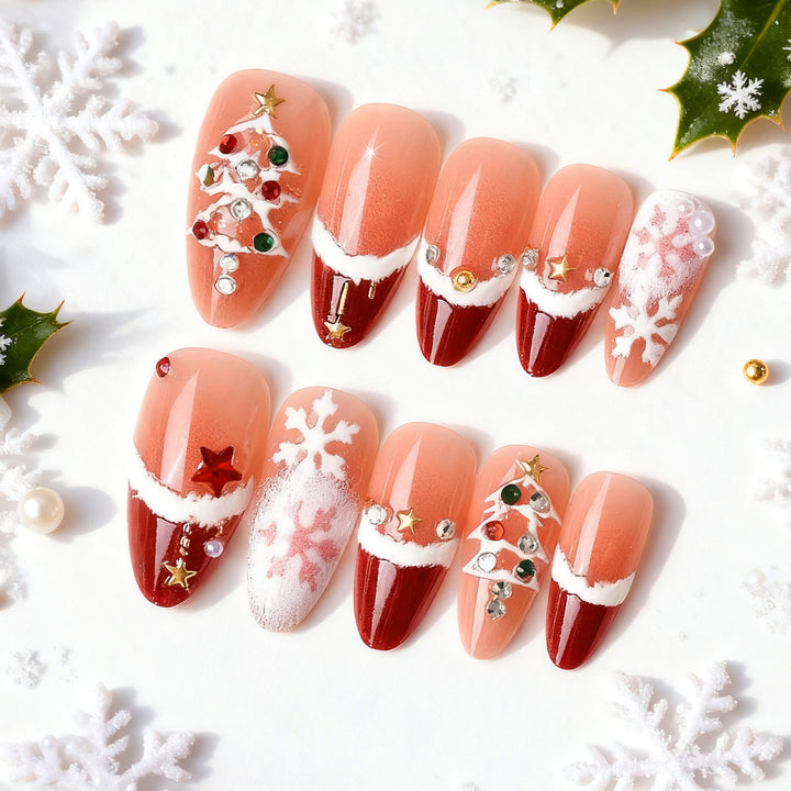 Festive Artificial Nail Collection Kalsten