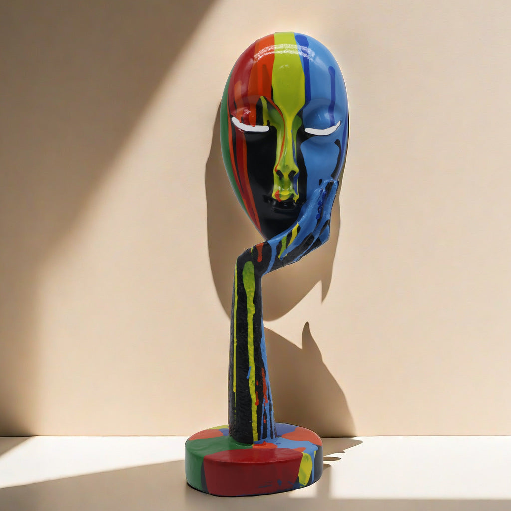Artful decoration in the form of a thoughtful figure Kalsten