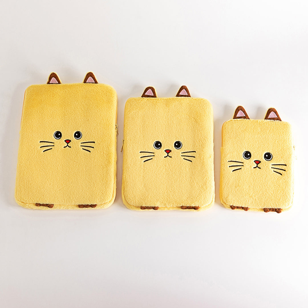 Plush Cat-Themed Pencil Case Kalsten