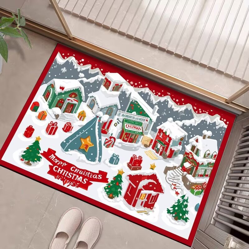 Holiday Themed Welcome Mat