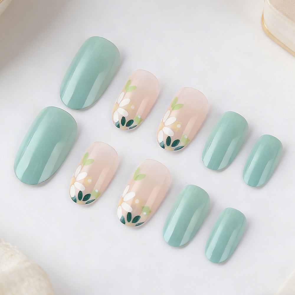 Press-On Floral Nail Art Set Kalsten