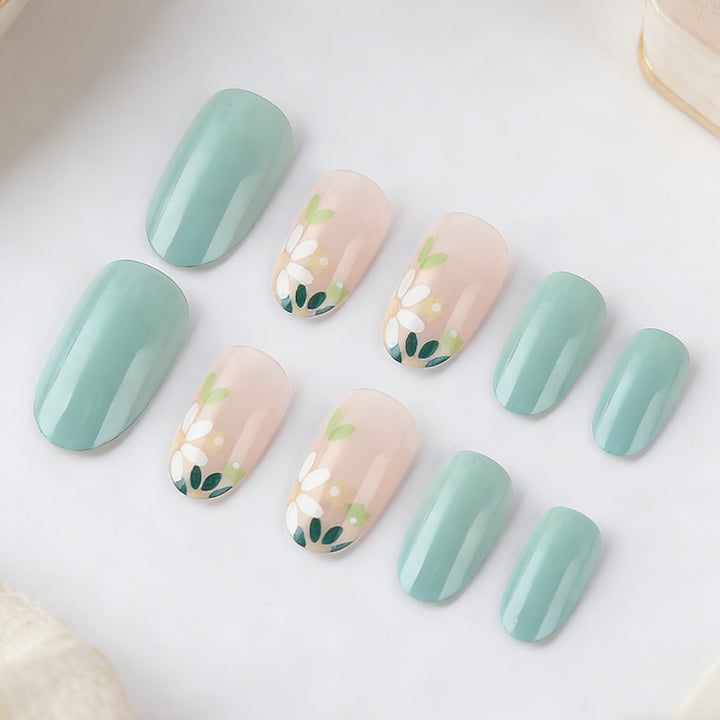 Press-On Floral Nail Art Set Kalsten