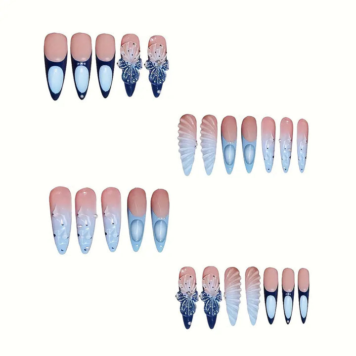 Artistic Themed Nail Extensions Kalsten