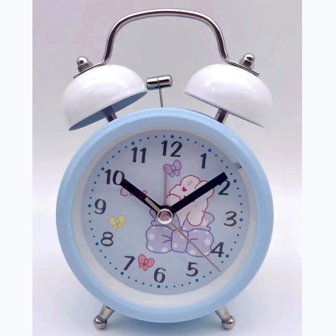 Nostalgic children's alarm clock with cheerful animal motif Kalsten
