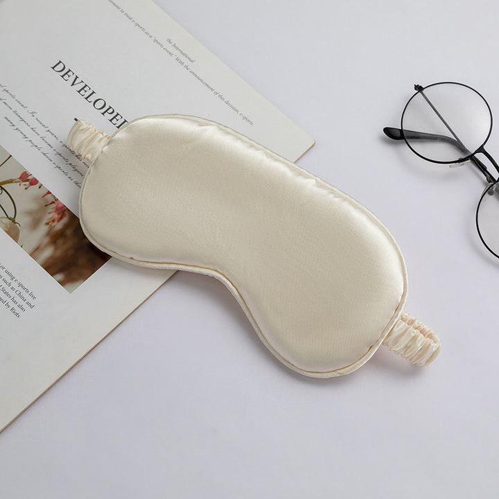 Unisex nan luxurious satin sleep mask with adjustable elastic band and soft padding Kalsten