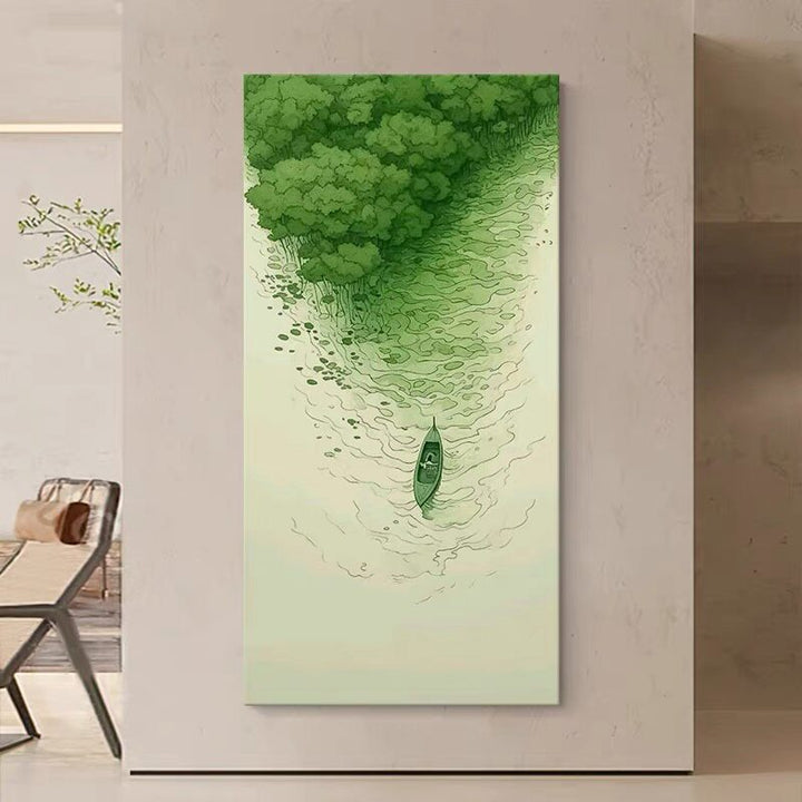 Modern Textured Abstract Canvas Art for Interiors