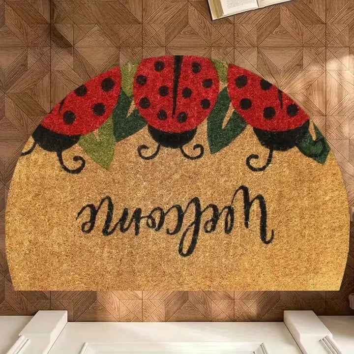 Decorative Ladybug Welcome Mat