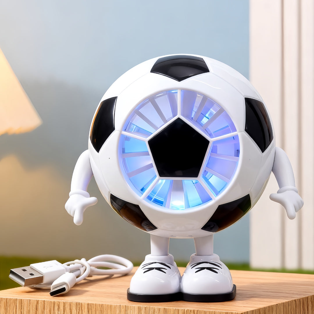 Women Creative Table Fan in Soccer Motif Kalsten