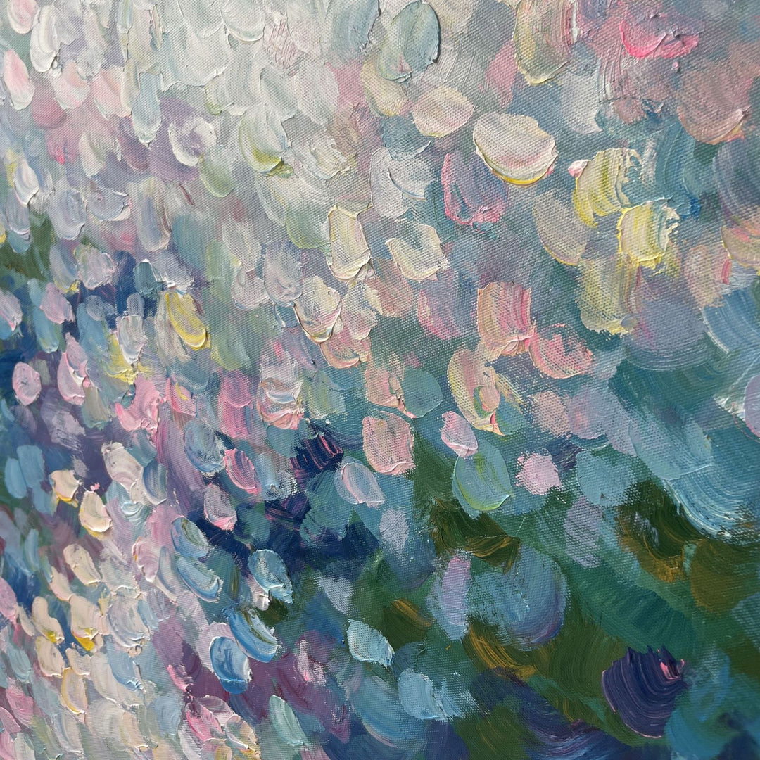 Abstract Floral Canvas Art Print for Walls