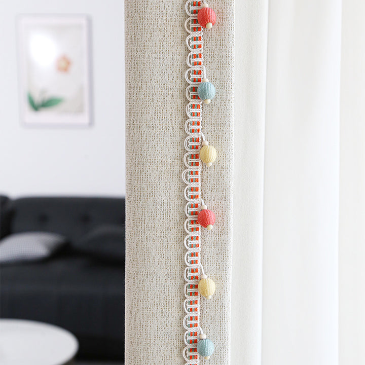 Decorative fringe trim with colorful tassels Kalsten