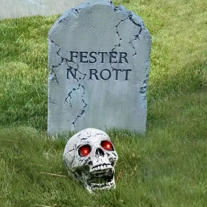 Decorative Skull Statue