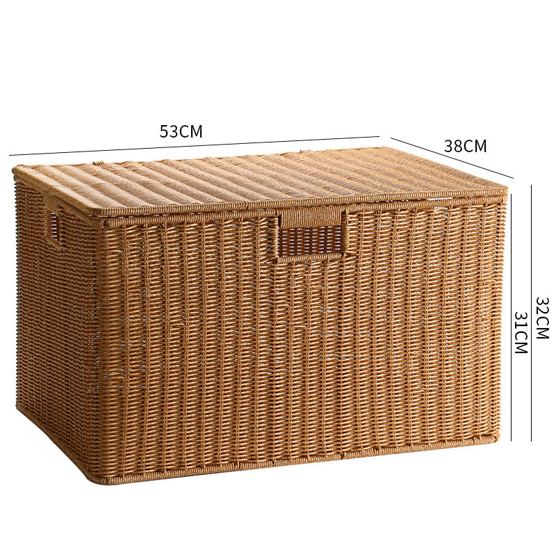 Decorative Woven Storage Chest Kalsten