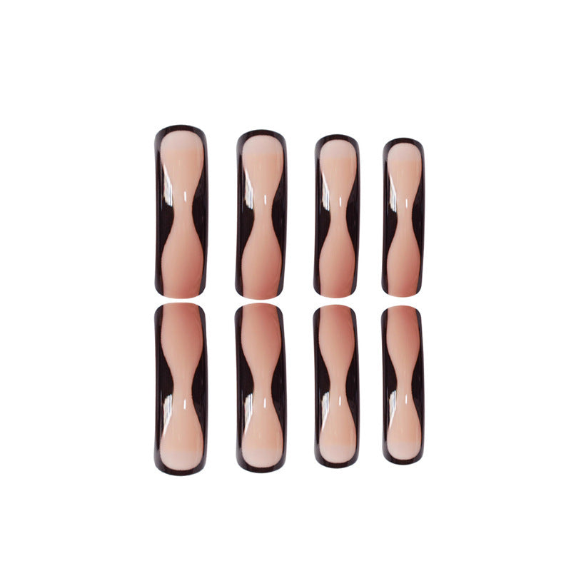Artistic Wave Design Press-On Nails Kalsten