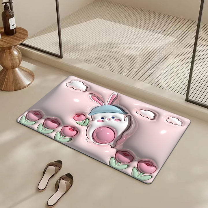 Fun Graphic Bath Mat