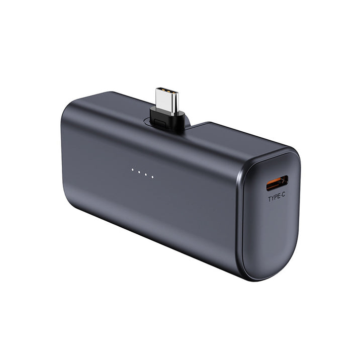 Portable power bank with integrated Type-C connection and LED display Kalsten