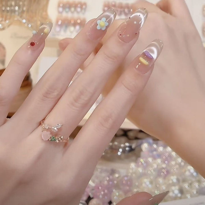 Artistic Gel Nail Art Extensions